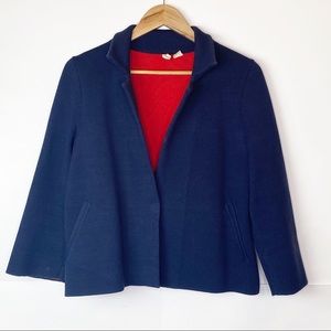GUC Moth Navy Two Toned Amoruso Cardigan Jacket